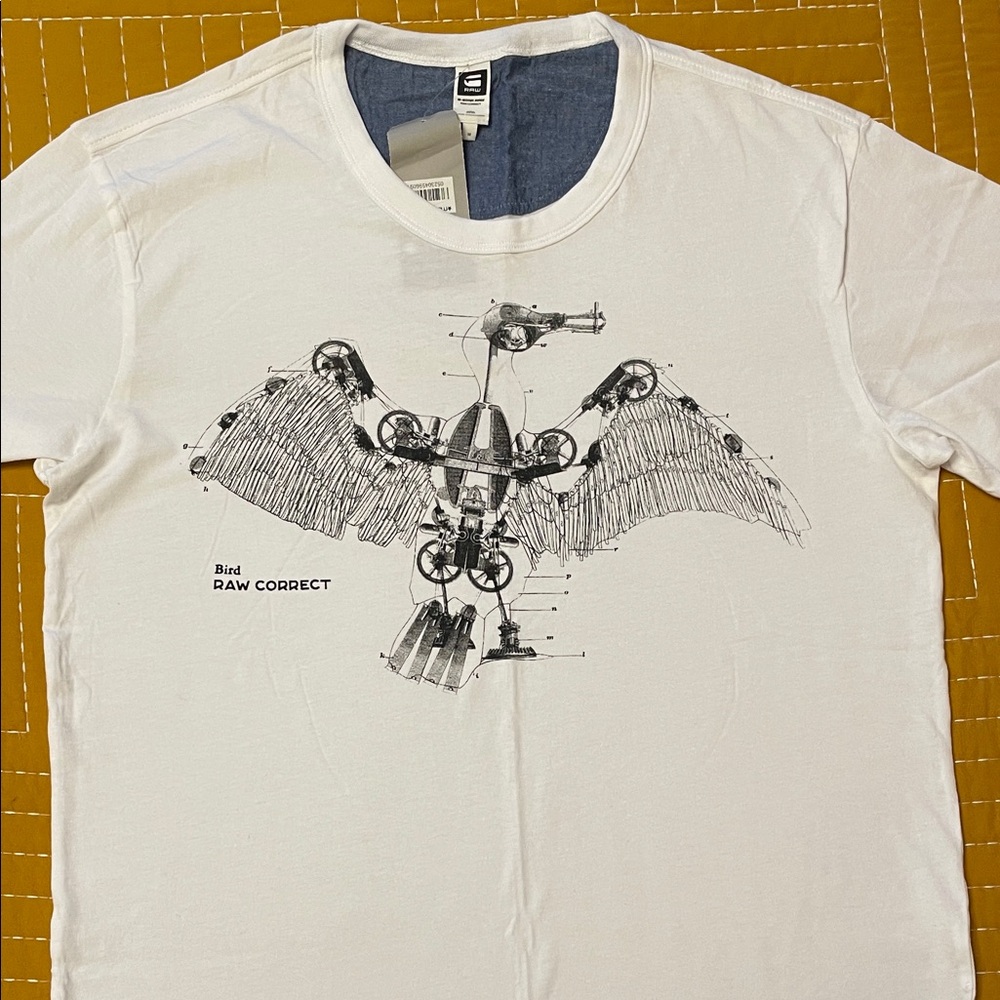 G-Star Bird RAW Correct Mechanical Graphic Tee